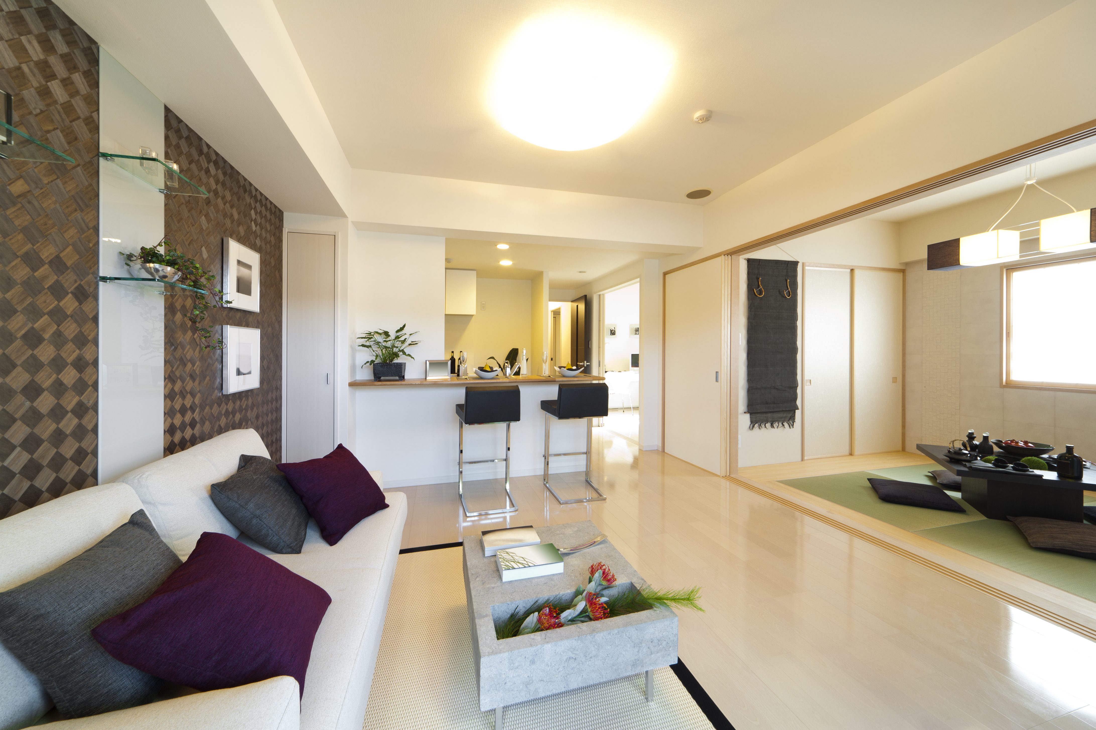 ห้องสไตล์ญี่ปุ่นที่แสนอบอุ่น