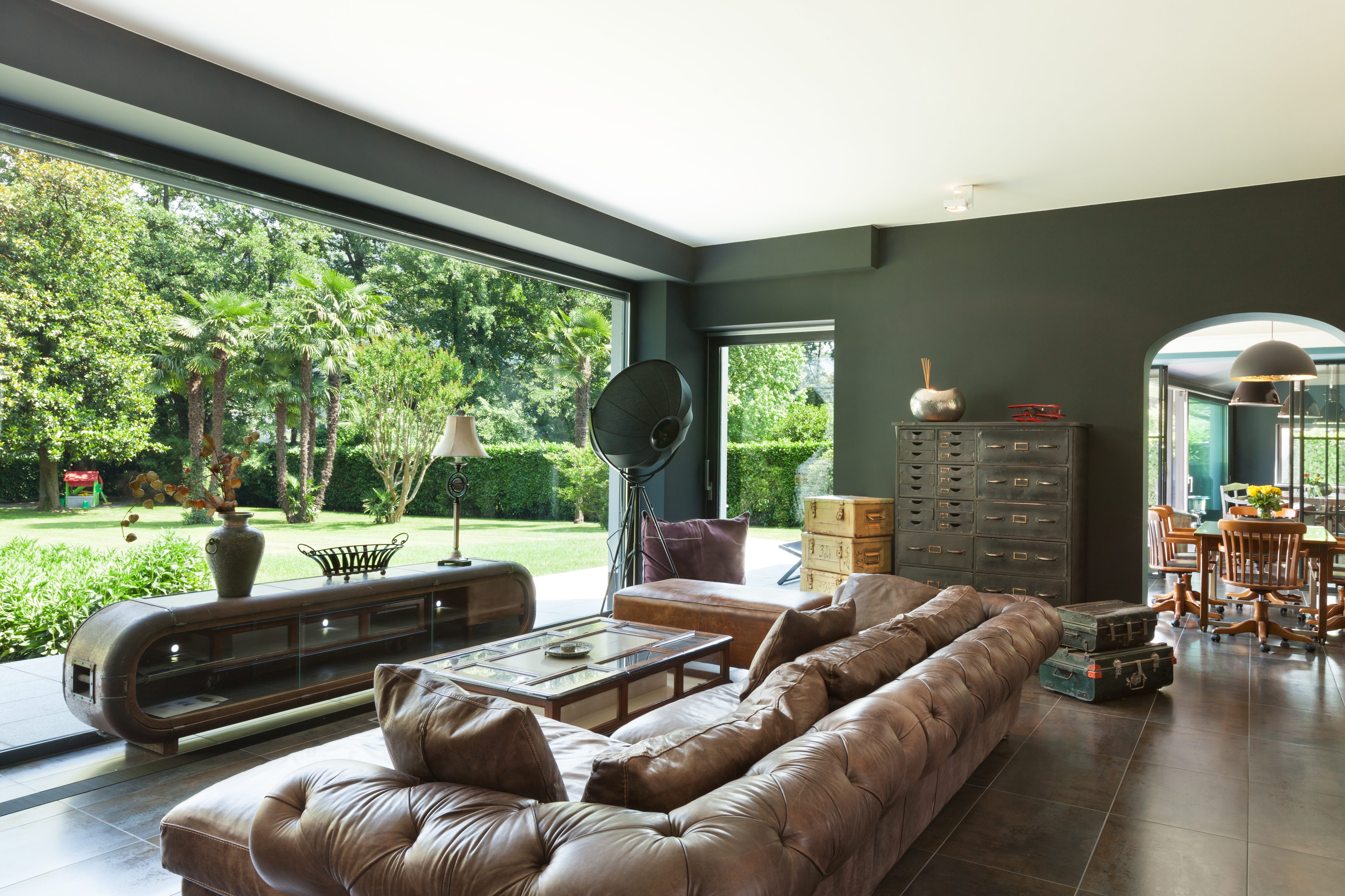 ห้องรับแขกนั่งเล่น สไตล์วินเทจ